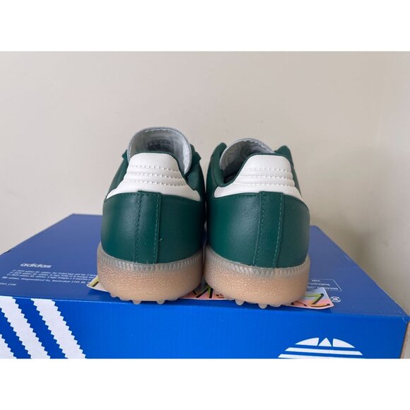 Adidas Samba Golf Shoes Spikeless Collegiate Green Gum Mens JP8652 - Picture 6 of 12